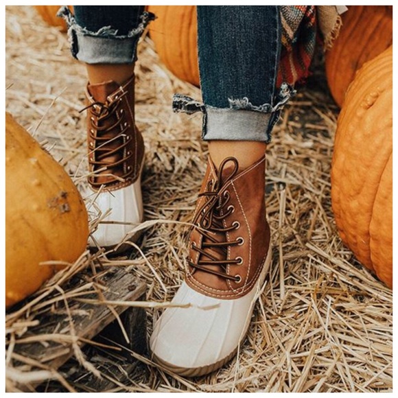 BEST SELLER✨ New beige duck boots - Picture 2 of 3